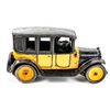 Image 9 : 1920s Arcade 9" Yellow Cab Cast Iron Toy w Driver