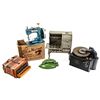 Image 1 : 1940s Stitch Mistress Sewing Machine w Box & More