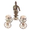 Image 1 : Antique Cast Iron Clown Bell Pull Toy