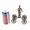 Image 2 : Antique Cast Iron Clown Bell Pull Toy