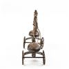 Image 3 : Antique Cast Iron Clown Bell Pull Toy