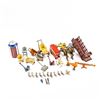 Image 2 : Assorted Cast Iron Doll House Furniture & More