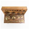 Image 3 : Humboldt Mfg Calibration 1G-1000g Weight Set w Box