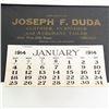 Image 15 : Collection of (32) 1914 Advertising Wall Calendars