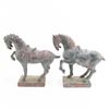Image 10 : Mid Century ABCO 11" Chalkware Horse Statue Pair