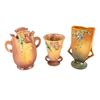 Image 1 : Roseville Pottery #970-8, #866-6 & #19-8 Vases