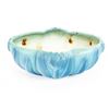 Image 2 : Van Briggle Pottery Tulip Bowl & Candlestick Set