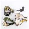 Image 1 : 4 Smoking Pipes Pistol & Meerschaum