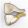 Image 2 : 4 Smoking Pipes Pistol & Meerschaum
