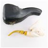 Image 3 : 4 Smoking Pipes Pistol & Meerschaum