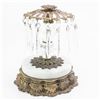 Image 4 : Dazzling 9.5" Crystal & Marble Pedestal Base