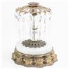 Image 7 : Dazzling 9.5" Crystal & Marble Pedestal Base