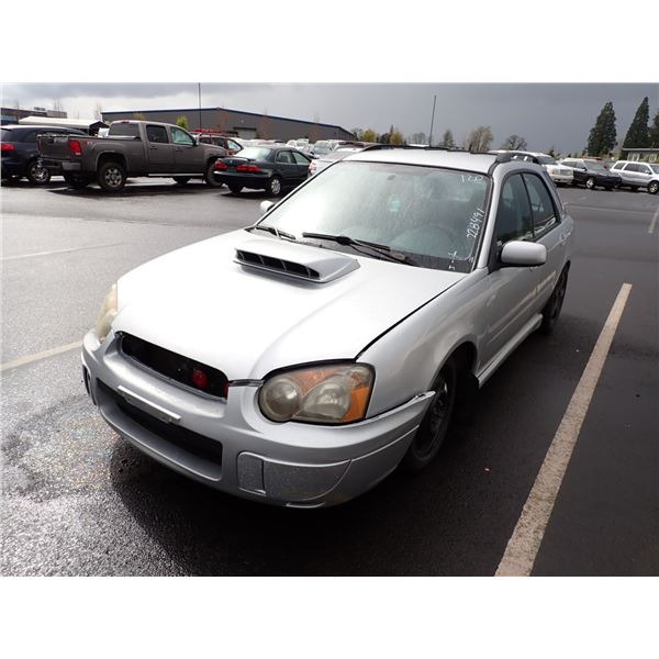 2004 Subaru Impreza WRX