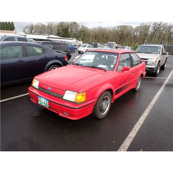 1989 Ford Escort GT
