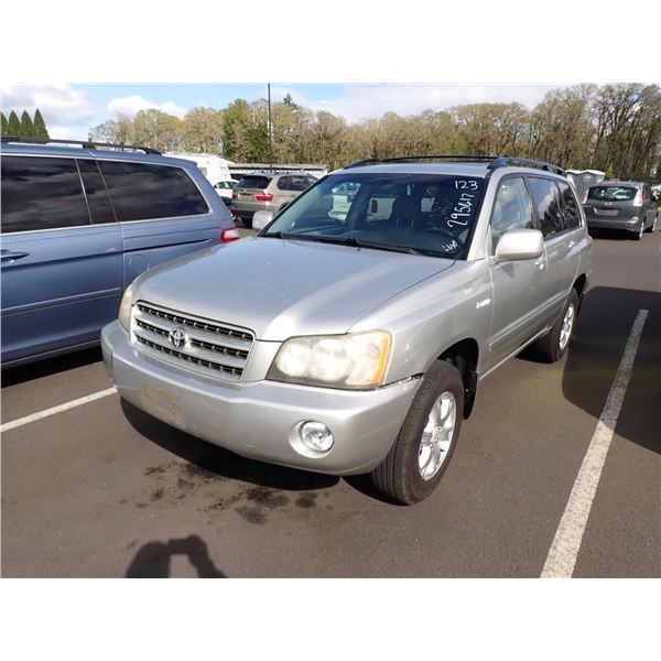 2002 Toyota Highlander
