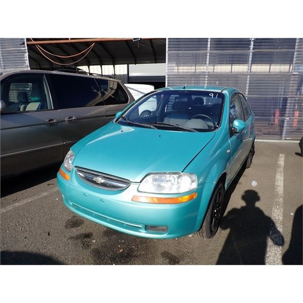 2005 Chevrolet Aveo