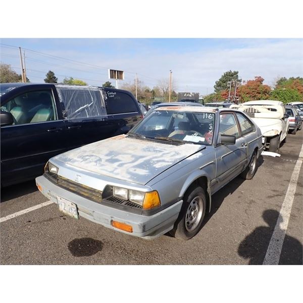 1984 Honda Accord