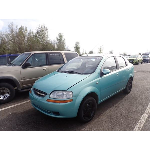 2005 Chevrolet Aveo