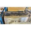 Image 2 : PALLET OF EQUIPE 18.6X5.2CM TILES, COLOUR CHEVRON WALL SKY WHITE RIGHT, 48 PIECES PER BOX, APPROX