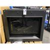 Image 1 : REGENCY BLACK GAS FIREPLACE INSERT APPROX 35"W X 30"H X 16"D