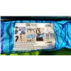 Image 3 : FOREST SERVICE FOLD UP CAMP COT, SEAHAWKS HIGH BACK FOLDING CHAIR & TOMMY BAHAMA BEACH UMBRELLA