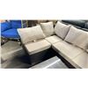 Image 2 : PATIO BLISS 7PCS BROWN RATTAN OUTDOOR SOFA SET WITH CREAM CUSHIONS IN BOX *4 BOXES*