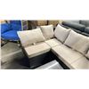 Image 2 : PATIO BLISS 7PCS BROWN RATTAN OUTDOOR SOFA SET WITH CREAM CUSHIONS IN BOX *4 BOXES*