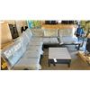 Image 2 : GREY EVA VOGUE COLLECTION OUTDOOR MODULAR SECTIONAL PATIO SET WITH TABLE