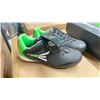 Image 2 : CASE OF 12 PAIRS OF EASTON MAKO.20 LOW WF2 BLACK/GREEN CLEATS SIZE 6Y