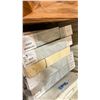 Image 2 : 2 SMALL PALLET OF NORSTONE HIGH END FIREPLACE STONE COLOR GREY / PLATINUM *MUST TAKE ALL*