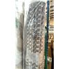 Image 2 : TREASURE GARDEN 2PCS COBBLESTONE GREY INDOOR / OUTDOOR 94"W & 63"W PATIO AREA MATTING SET