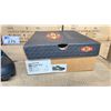 Image 3 : CASE OF 12 PAIRS OF EASTON QUAKE WF2 BLACK/CAROLINA BLUE CLEATS SIZE 5 WOMENS