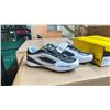 Image 2 : CASE OF 12 PAIRS OF EASTON DIAMOND LO WF2 BLACK/BLACK WHITE CLEATS SIZE 10 WOMENS