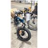 Image 2 : ALIEN H-20 BLUE FOLDABLE FAT TIRE ELECTRIC BIKE *DISPLAY ONLY, NEW*
