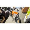Image 2 : ALIEN H-20 ORANGE FOLDABLE FAT TIRE ELECTRIC BIKE *NEW IN BOX*