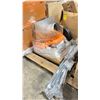 Image 2 : PALLET OF ASSORTED FIREPLACE CHIMNEY KIT INSTALLATION PARTS