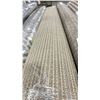Image 2 : TREASURE GARDEN 2 TONE BEIGE INDOOR / OUTDOOR 61"W PATIO AREA MAT