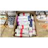 Image 2 : BOX OF ASSORTED POOL/SPA CHEMICALS, TEST KIT & FILTERS