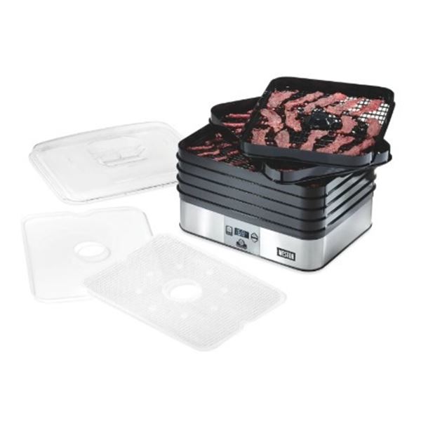 WESTON DIGITAL PLUS 6 TRAY FOOD DEHYDRATER - TESTED WORKING, RETAIL $138