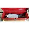 Image 2 : RED METAL TOOLBOX WITH CONTENTS