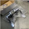 Image 2 : 6 NEW PRIVACY DOOR HANDLES, SATIN NICKEL FINISH, 5 RIGHT AND 1 LEFT HAND OPEN