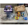 Image 1 : MAGIC SET, HALLOWEEN DECOR AND RACE CAR SET