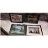 Image 1 : 4 PIECES OF VINTAGE ART, OIL, SKETCH, ETC