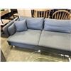 Image 2 : DARK GREY UPHOLSTERED SECTIONAL