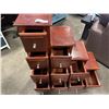 Image 2 : STAIR CASE 10 DRAWER STORAGE CABINET