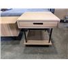 Image 2 : 2 COZEY DESIGNER NIGHTSTANDS ONE WITH DROP FRONT