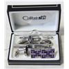 Image 1 : LOT ASSORTED CUFFLINKS TIE CLIP IN CASE