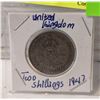 Image 1 : 1947 UNITED KINGDOM TWO SHILLINGS GEORGIVS