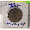 Image 1 : 1948 UNITED KINGDOM TWO SHILLINGS GEORGIVS