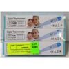 Image 1 : 3 PACK DIGITAL THERMOMETER FOR ADULT AND CHILDREN